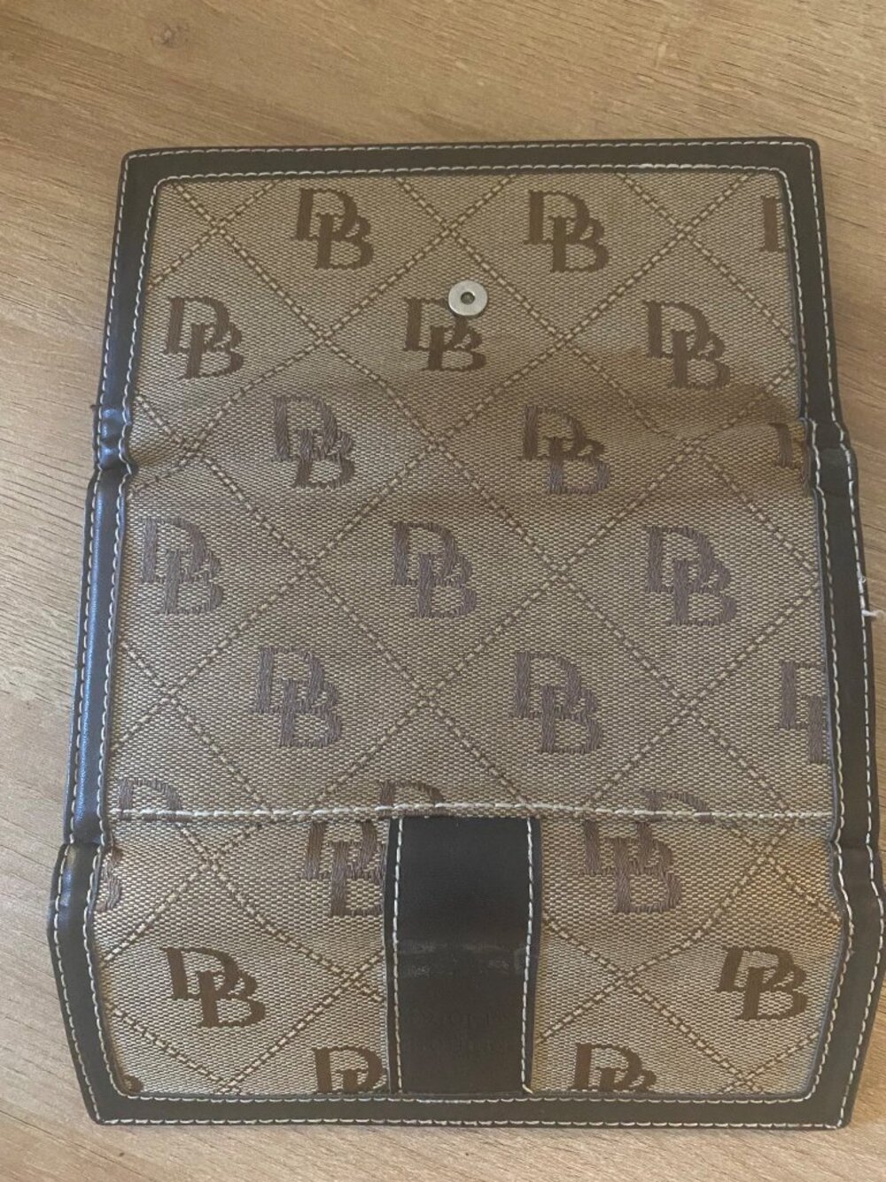 Dooney & Bourke Brown Monogram Canvas Hobo Bag & Matching Wallet Set - Picture 15 of 15